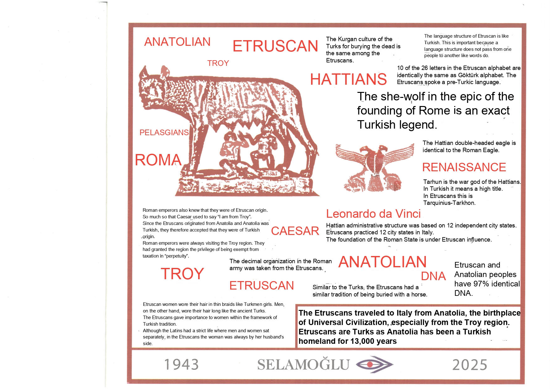 2025 Calendar Statement